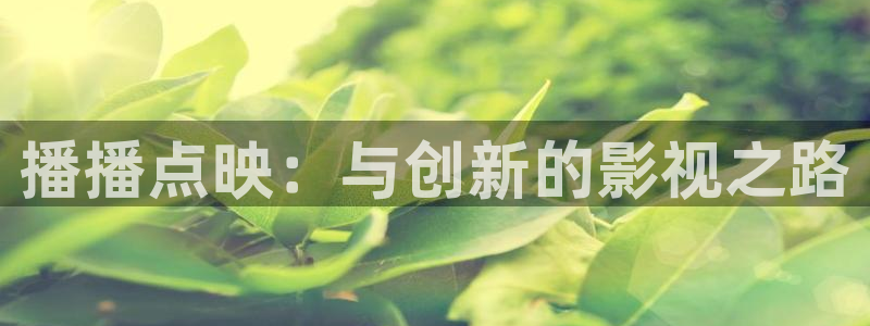 人人免费日韩视频：播播点映：与创新的影视之路